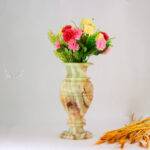 onyx flower vase