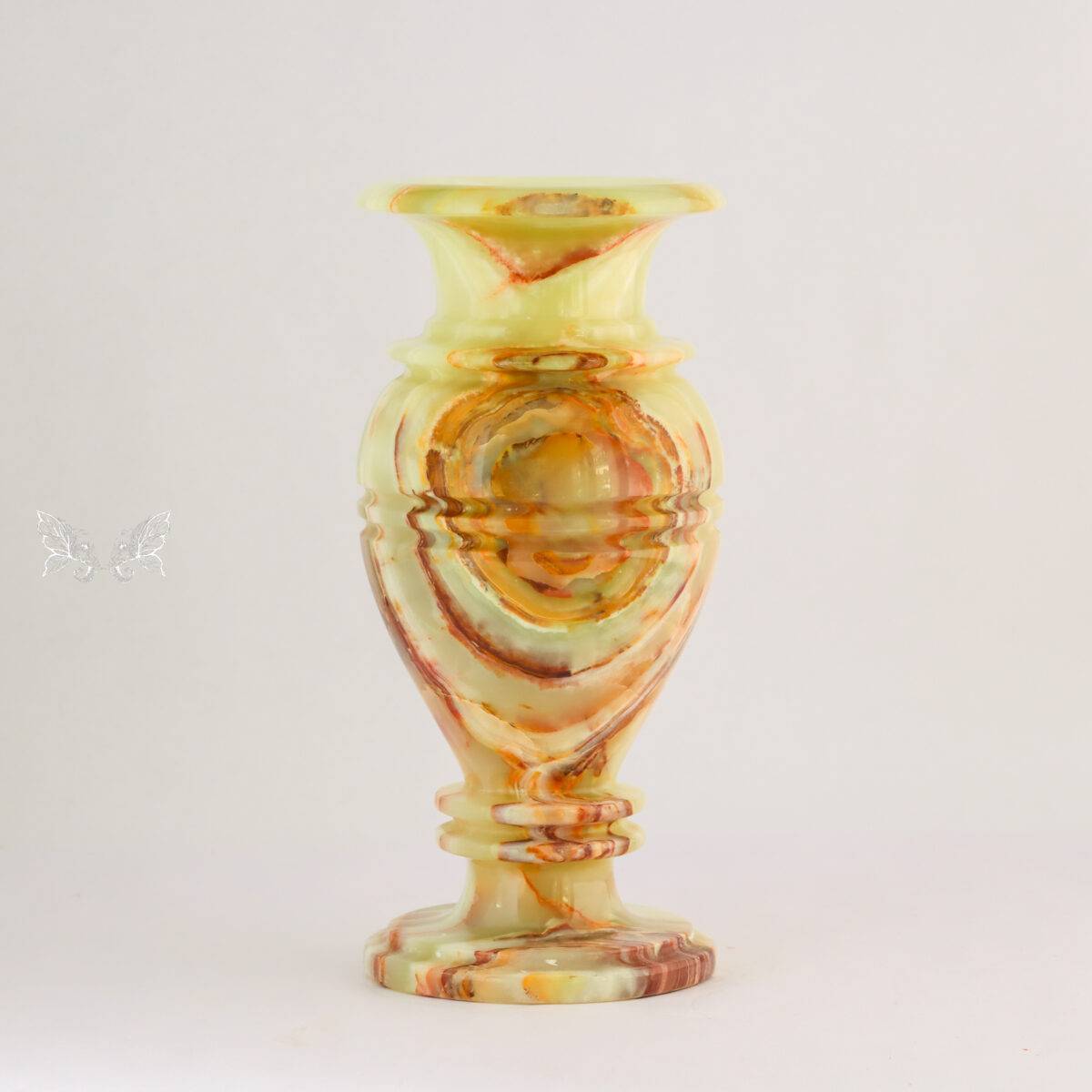 onyx flower vase