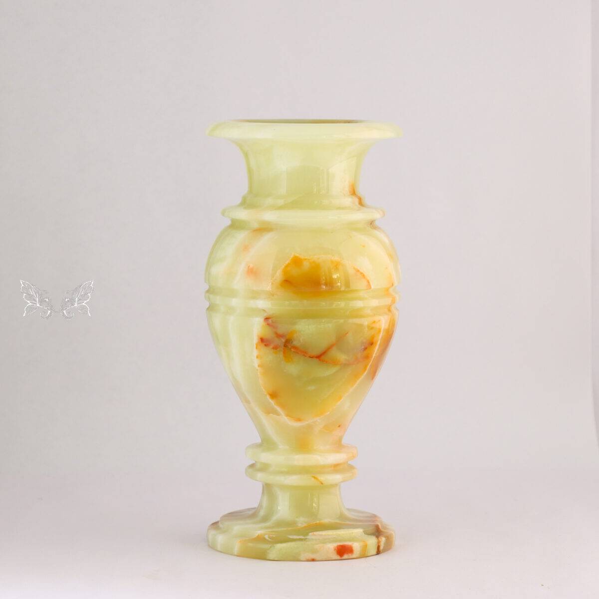 onyx flower vase
