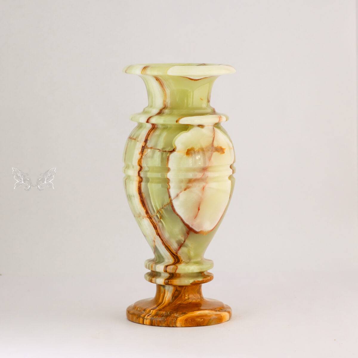 onyx flower vase