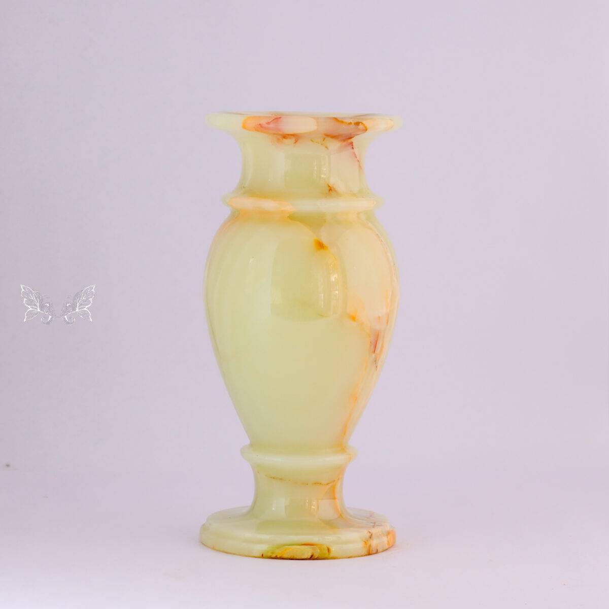 onyx flower vase