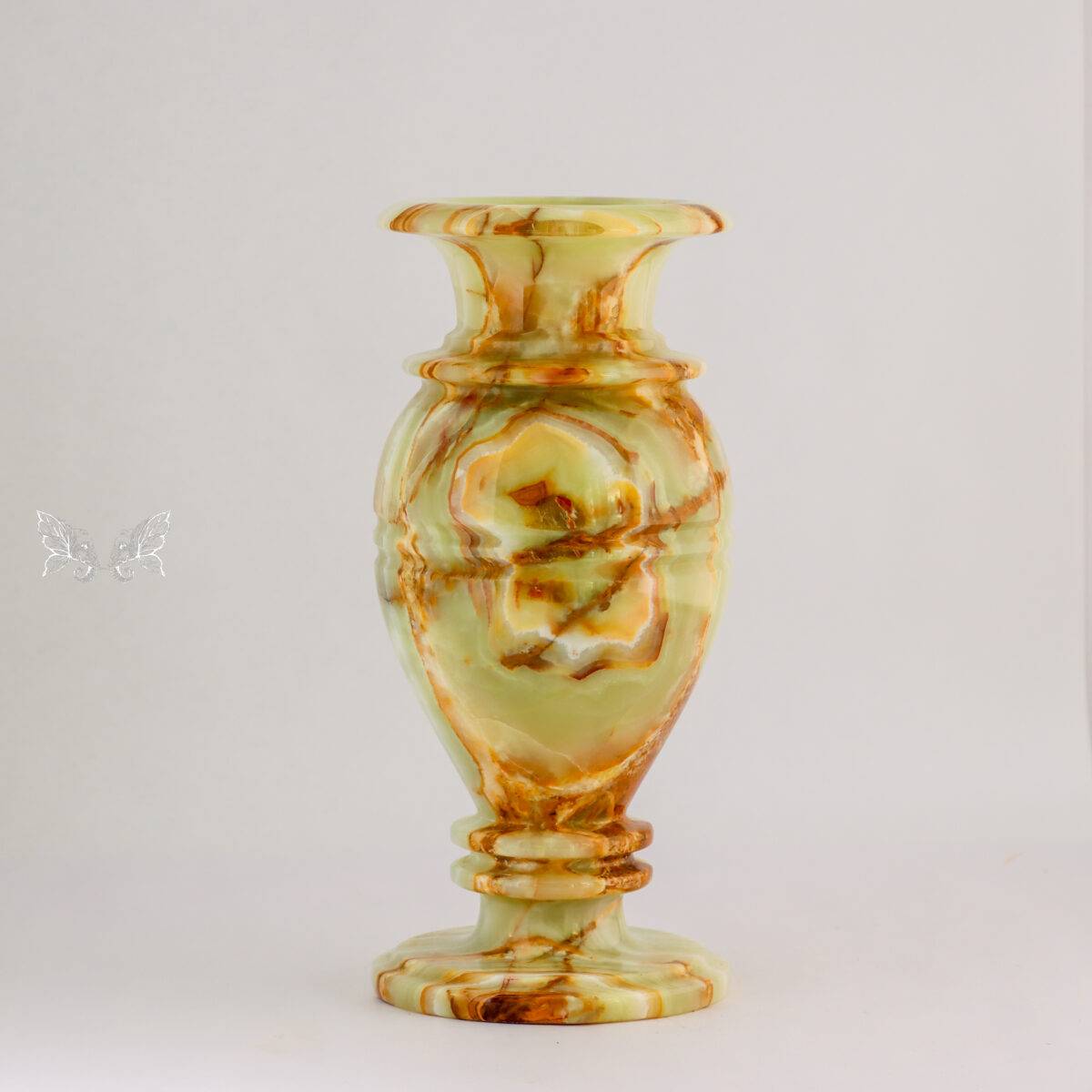 onyx flower vase
