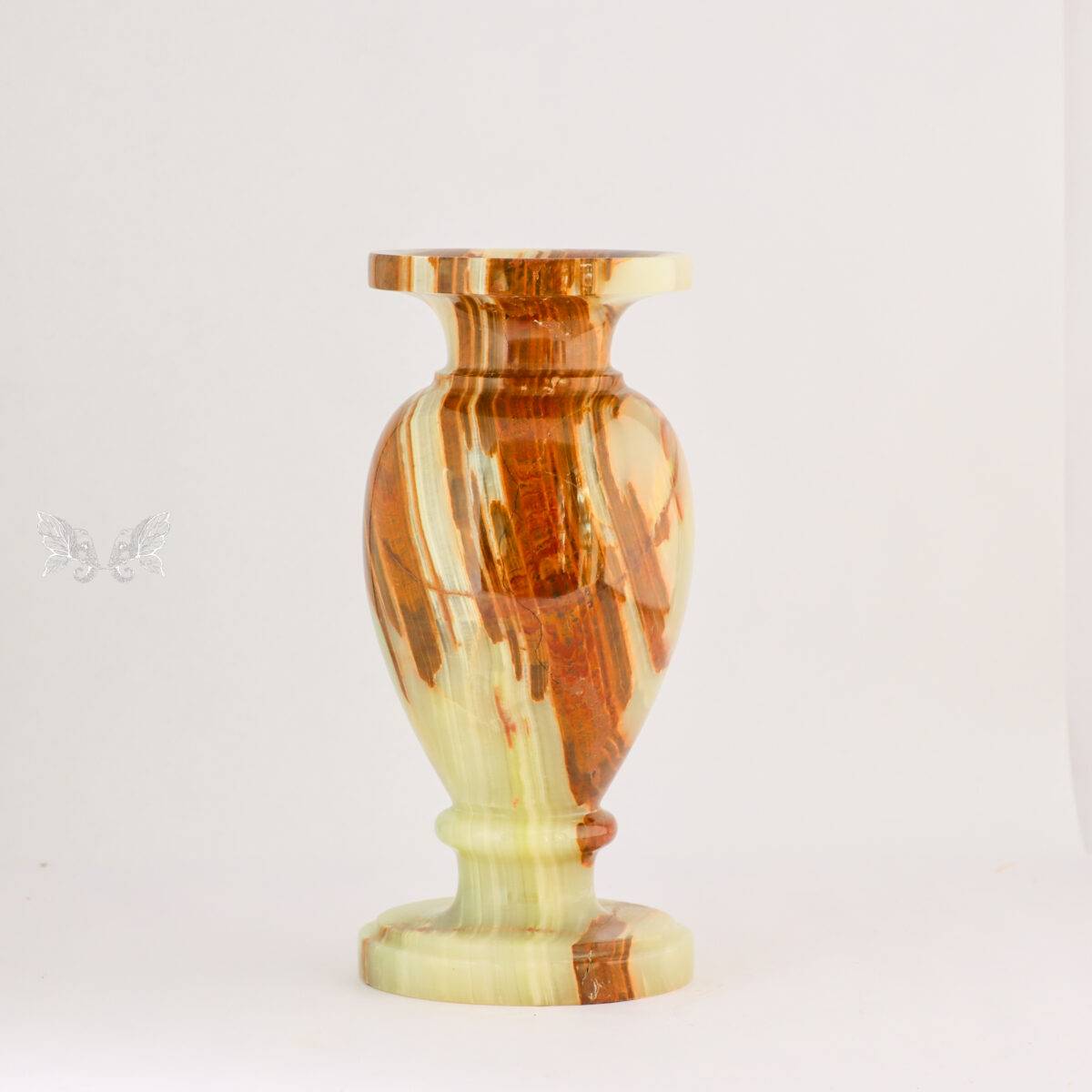 onyx flower vase