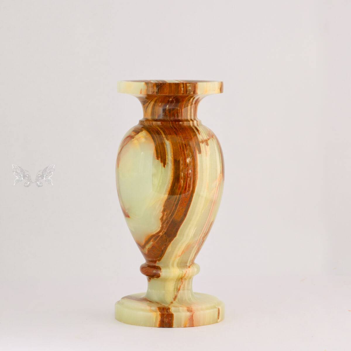 onyx flower vase