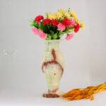 onyx flower vase