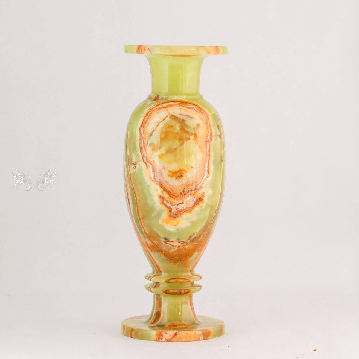 onyx flower vase