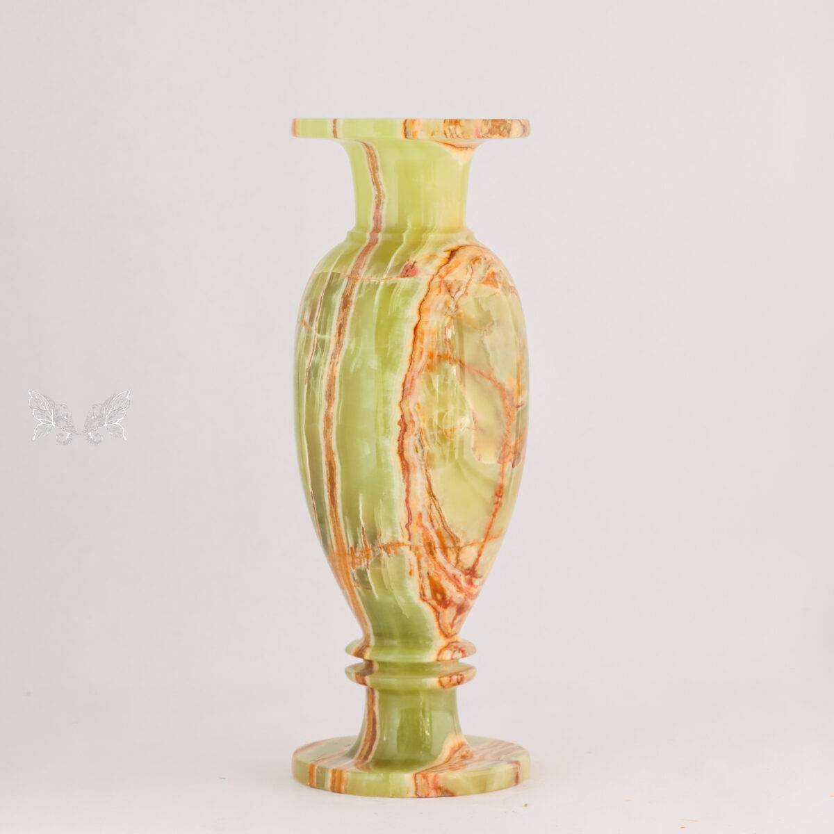 onyx flower vase