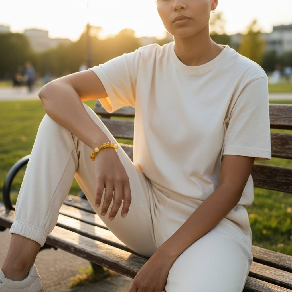 Healing bracelet citrine (2) Healing bracelet citrine 2