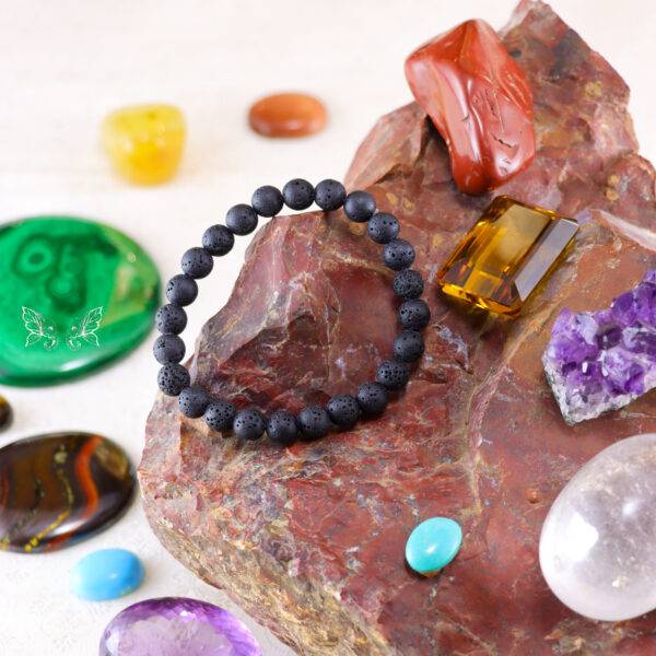 Lava Rock Healing Bracelet