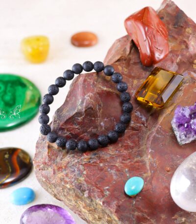 Lava Rock Healing Bracelet