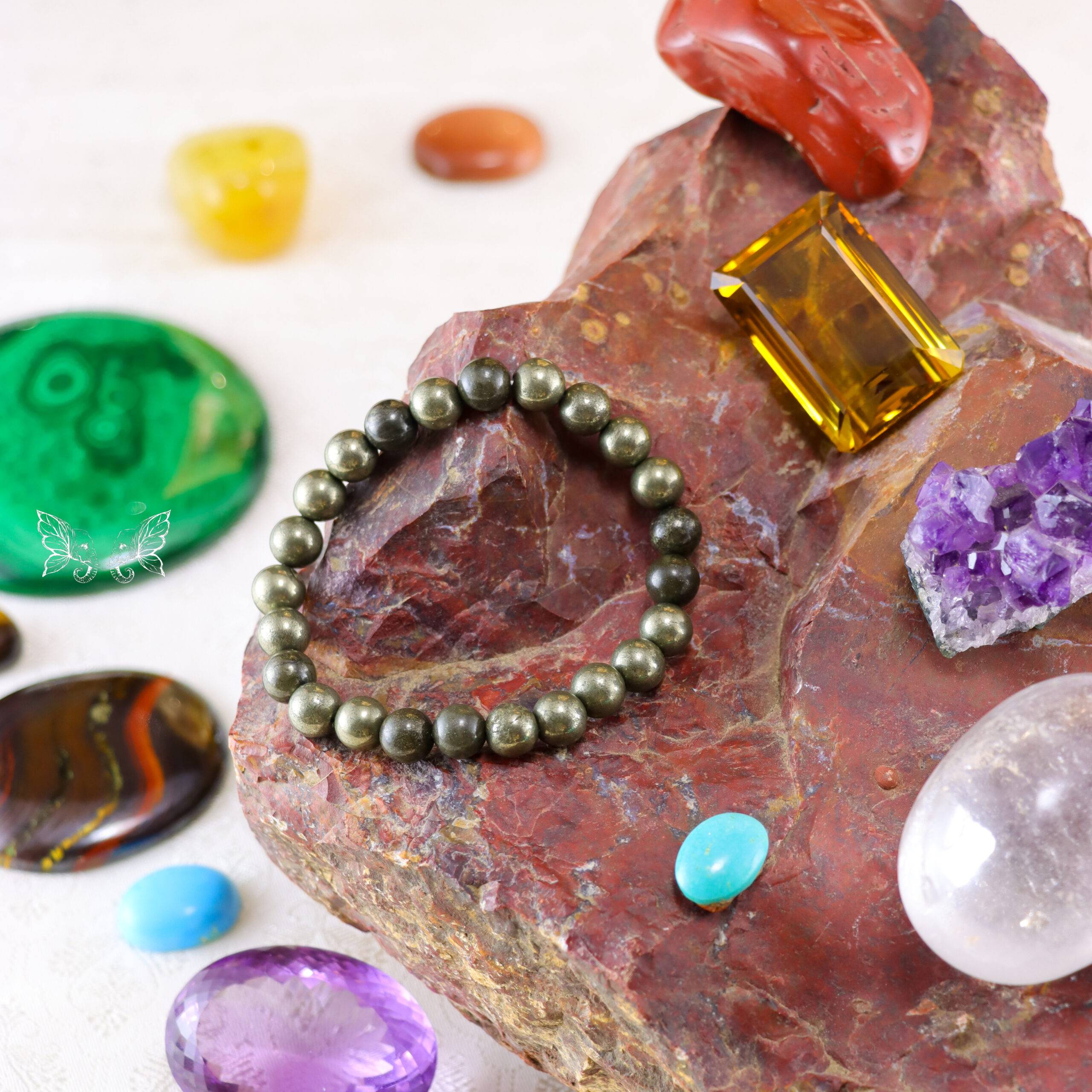 healing bracelets pirite (2) pyrite Bracelete