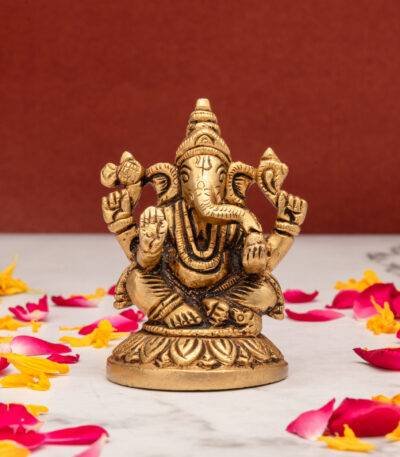 brass ganesha