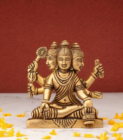 Brass Dattatreya