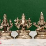 Ganesh Laxmi Saraswati Idols