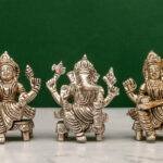 Ganesh Laxmi Saraswati Idols