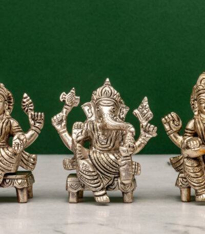 Ganesh Laxmi Saraswati Idols