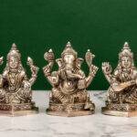 Ganesh Laxmi Saraswati Idols