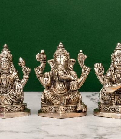 Ganesh Laxmi Saraswati Idols