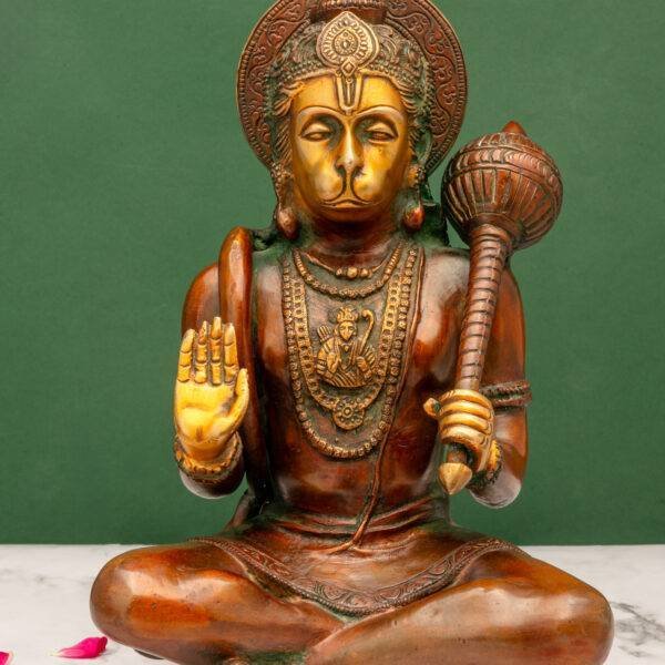 Brass-Hanuman