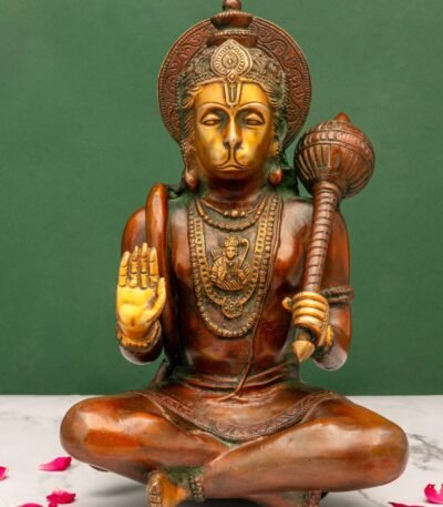 Brass-Hanuman