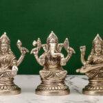 Ganesh Laxmi Saraswati Idols