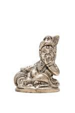 Brass Silver-Coated Superfine Bal Gopal Kanha - 2.35 Inches - Image 7