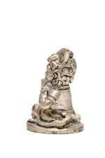 Brass Silver-Coated Superfine Bal Gopal Kanha - 2.35 Inches - Image 5