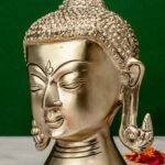 brass Buddha Face