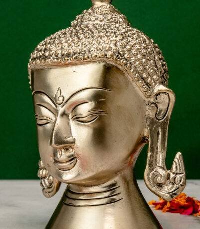 brass Buddha Face