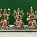 Ganesh Laxmi Saraswati Idols