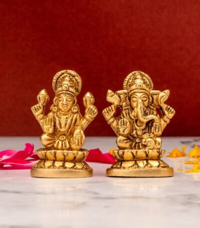 Brass Ganesh Laxmi
