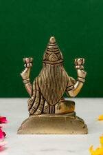 Brass Silver-Coated Superfine Ganesh Laxmi Idol- 3.15 Inches - Image 12
