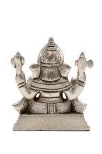 Brass Silver-Coated Superfine Ganesh Laxmi Idol- 3.50 Inches - Image 16