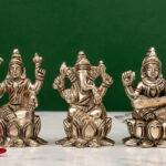 Ganesh Laxmi Saraswati Idols