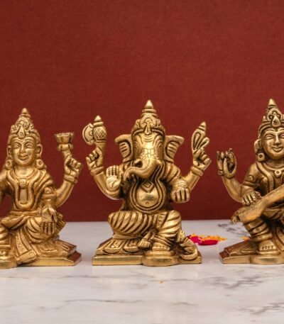 Ganesh Laxmi Saraswati Idols