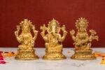 Ganesh Laxmi Saraswati Idols