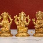 Ganesh Laxmi Saraswati Idols