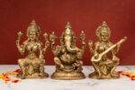 Ganesh Laxmi Saraswati Idols