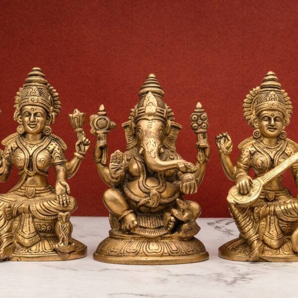 Ganesh Laxmi Saraswati Idols