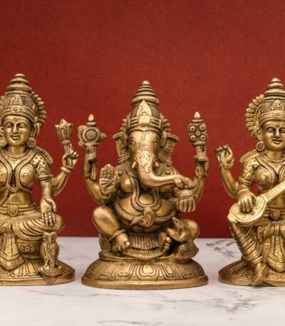 Ganesh Laxmi Saraswati Idols