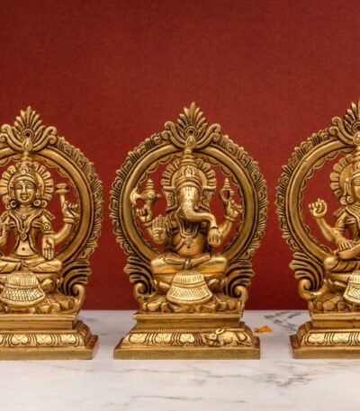 Ganesh Laxmi Saraswati Idols