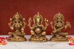 Ganesh Laxmi Saraswati Idols