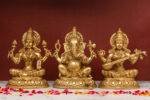 Ganesh Laxmi Saraswati idol