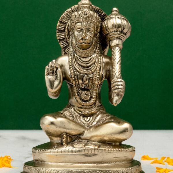 Sitting Hanuman Idol