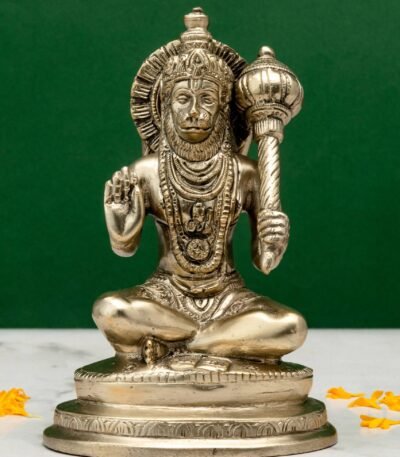 Sitting Hanuman Idol