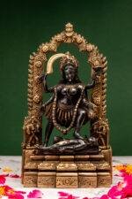 brass Kali idol
