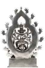Brass Silver Coated Superfine Kamakhya Devi – 12.50 Inch - Image 8