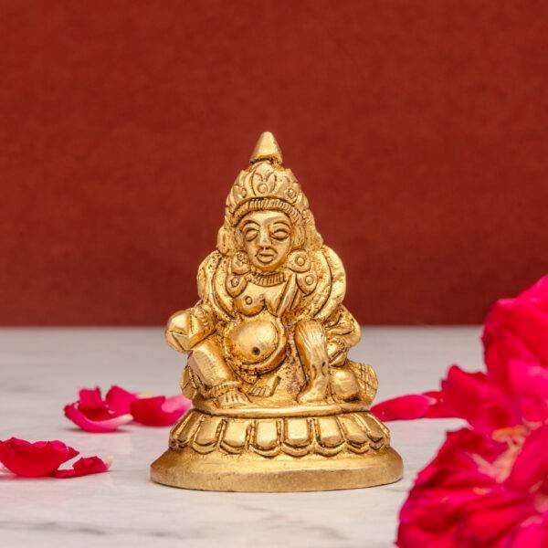 Superfine Brass Kuber Idol - God of Wealth - 2.4 Inch