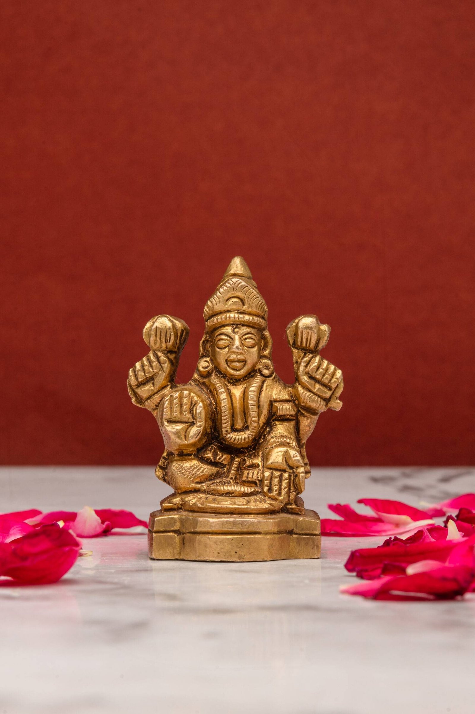 brass Laxmi 348 (6) Laxmi Mata Idol