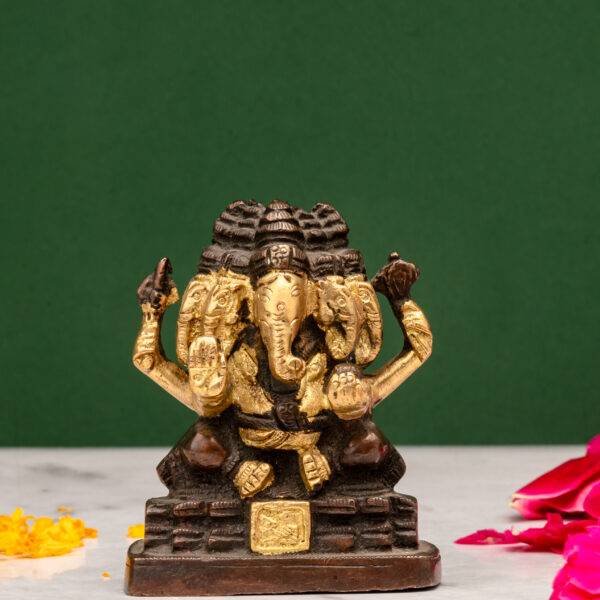 Punchmukhi Ganesha Idol
